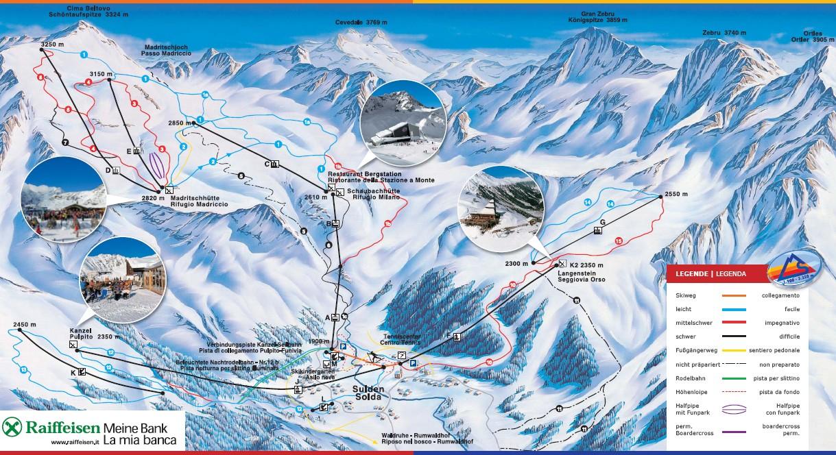 ortler ski tour map